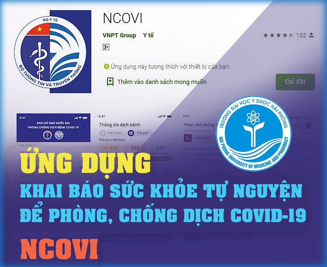 Ứng dụng khai báo điện tử NCOVI