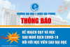 Thông báo về việc triển khai kế hoạch dạy và học sau nghỉ dịch Covid-19 đối với học viên sau đại học