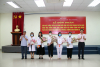 Lễ đón Đoàn cán bộ, giảng viên, sinh viên tình nguyện tham gia chi viện hỗ trợ thành phố Hà Nội trở về Trường công tác và học tập