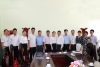 Tiếp và làm việc với Đoàn công tác đến từ trường Cao đẳng Y tế Quảng Ninh.