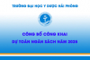 Quyết định công bố công khai dự toán ngân sách năm 2026
