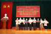 Lễ đón Đoàn cán bộ, giảng viên, sinh viên tình nguyện tham gia chống dịch tại Bắc Giang