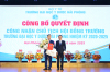 Công bố Quyết định Chủ tịch Hội đồng trường nhiệm kỳ 2020 - 2025