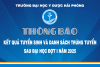 Thông báo Kết quả thi và Danh sách trúng tuyển sau đại học năm 2025 lần 1
