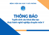 Thông báo tuyển sinh đào tạo khoá thực hành chuyên môn Y bệnh viện đại học Y Hải Phòng 2025