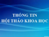 Hội thảo Khoa học quốc tế về Y dược học cổ truyền