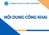 Nội dung công khai các hoạt động của trường Đại học Y Dược Hải Phòng