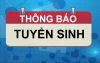 Thông báo tuyển sinh đào tạo Ngôn ngữ Anh