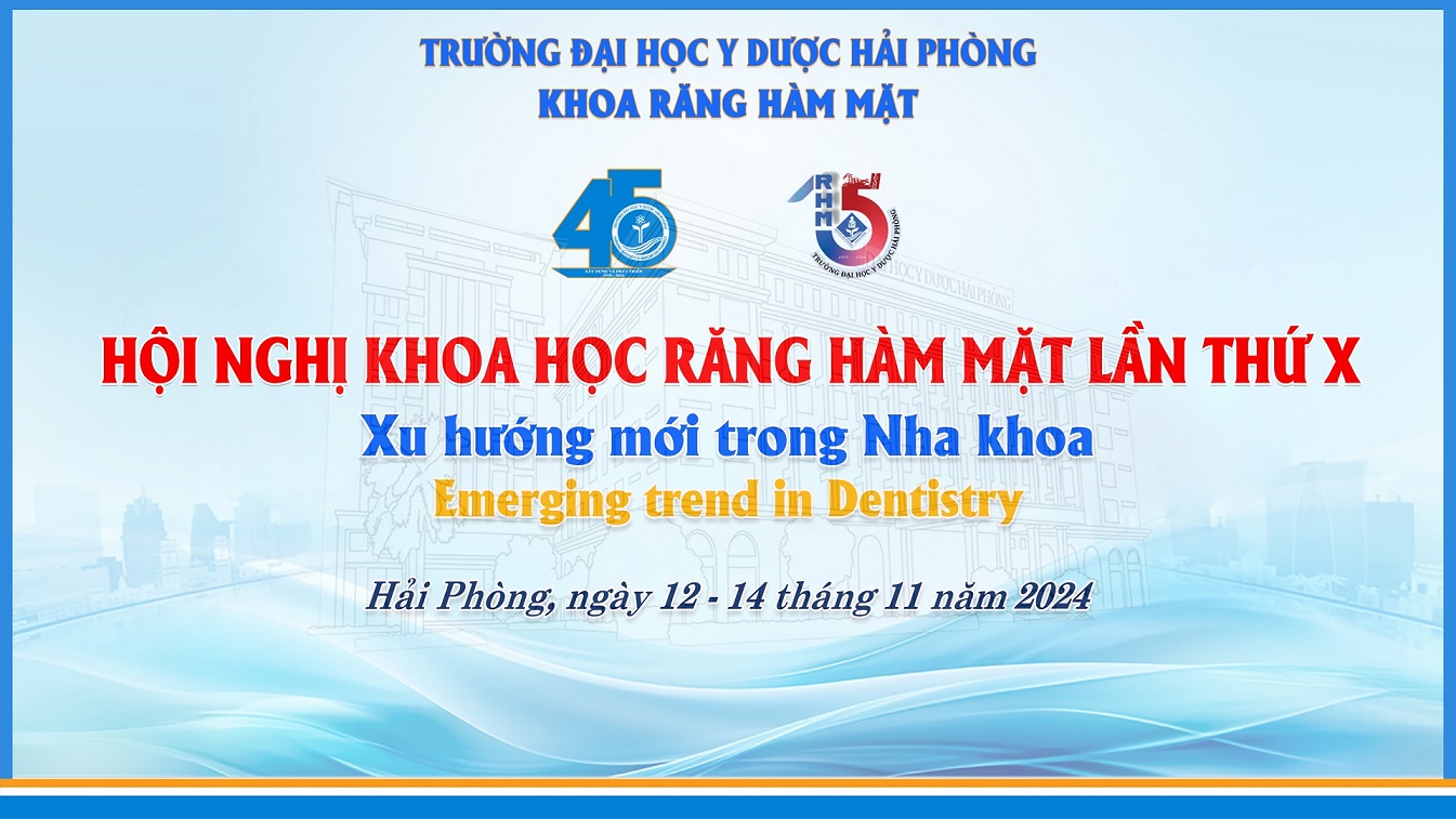 Hội nghị KH Răng HM lần thứ X - 2024