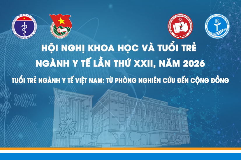 Hội nghị Khoa học và Công nghệ tuổi trẻ Ngành Y tế lần thứ XXIII, năm 2026