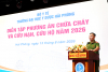 Trường Đại học Y Dược Hải Phòng tổ chức thành công Diễn tập phương án chữa cháy và cứu nạn, cứu hộ năm 2026