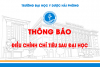 Thông báo điều chỉnh chỉ tiêu tuyển sinh Bác sĩ nội trú, Chuyên khoa cấp II, Chuyên khoa cấp I, Thạc sĩ năm 2026 đợt 2